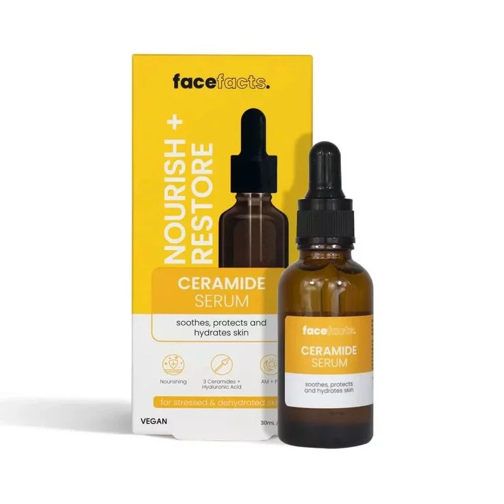 Face Facts Nourish + Restore Barrier Repair Ceramide Serum - 30ml