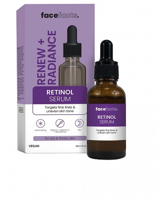 Face Facts Renew + Radiance Retinol serum - 30ml