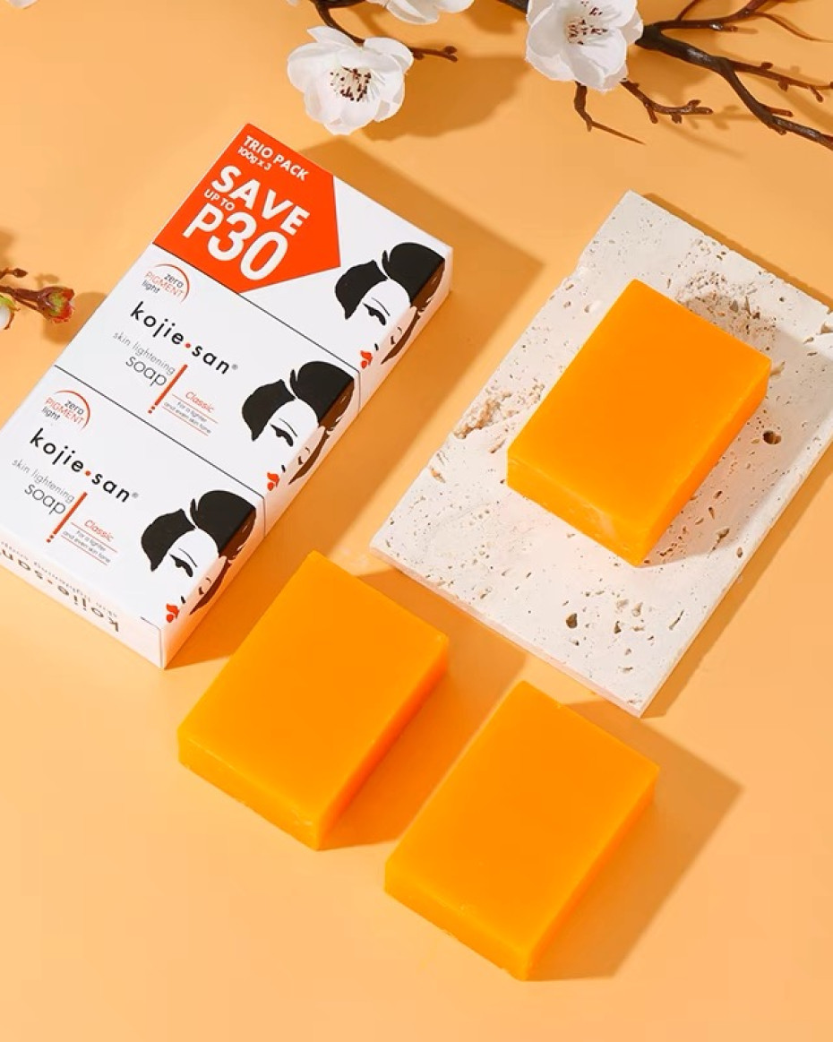 Kojie San Zero Pigment Skin Lightening Soap Trio pack - 100g * 3 - Image 2