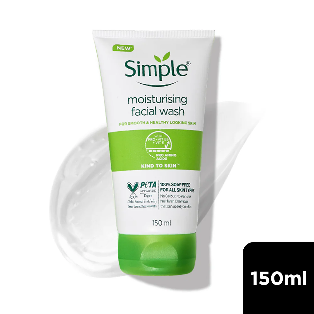 Simple Moisturizing Facial Wash - 150ml