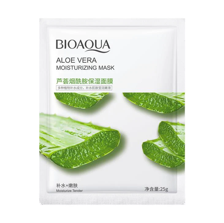 Bio Aqua Moisturizing Face Masks - Aloe vera 25g