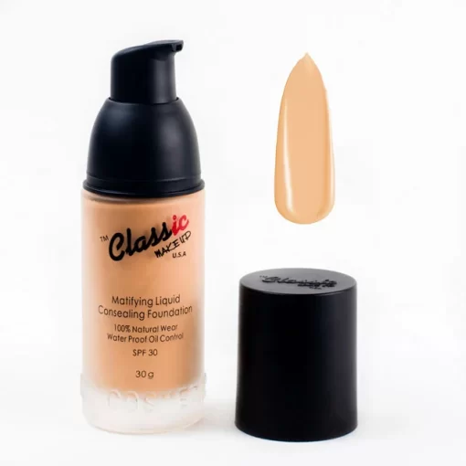 Classic Makeup Concealing Matte Foundation - 30g