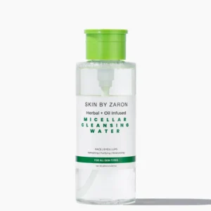 Skin By Zaron Herbal + Oil Infused Micellar Cleansing Water -