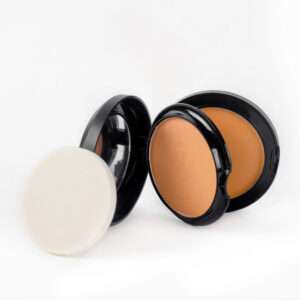 Classic Makeup Compact Plus Foundation Pressed Powder