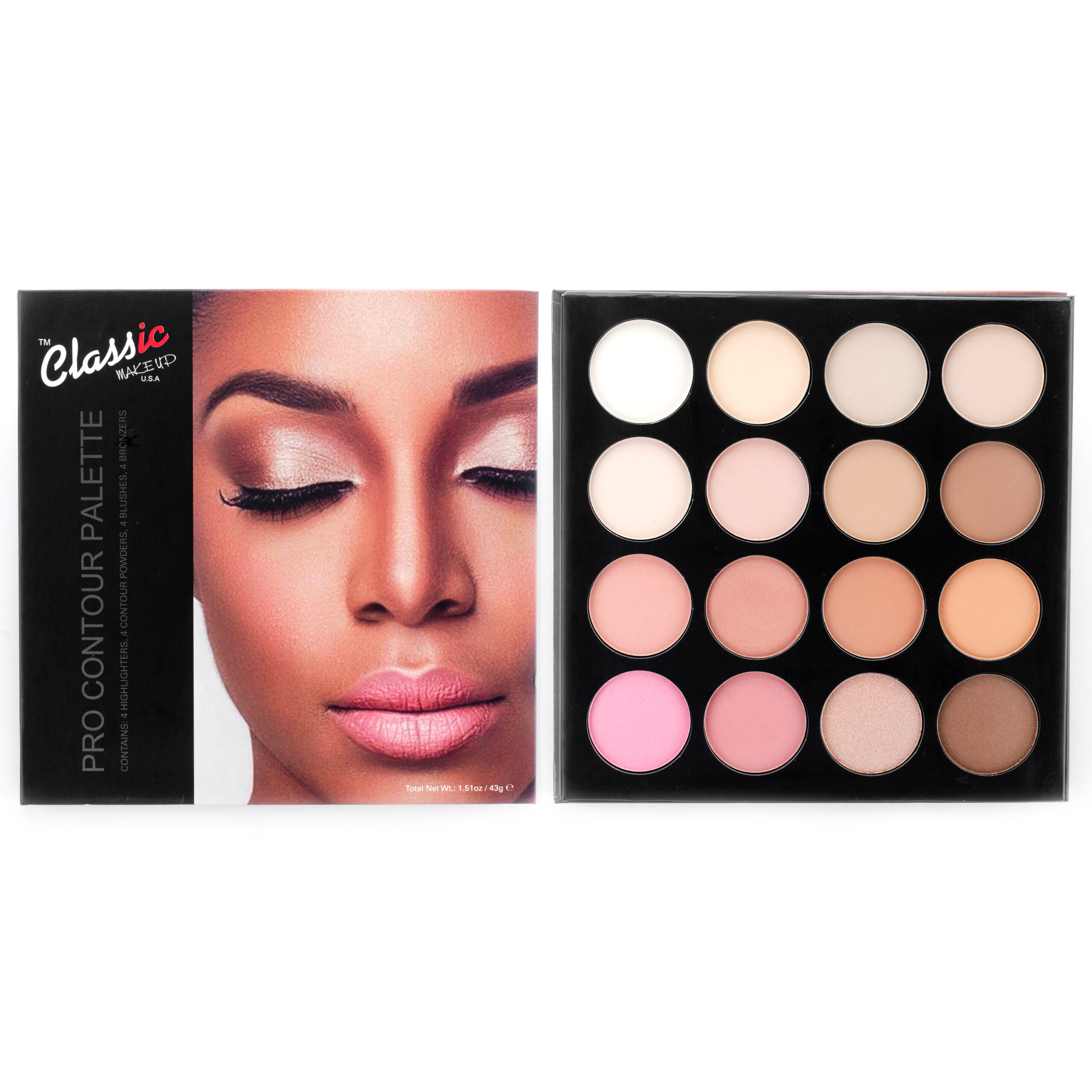 Classic Makeup Profesional Contour Palette