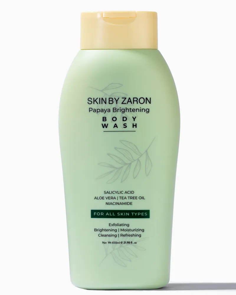 Skin By Zaron Papaya Brightening Body Wash - 650ml