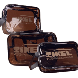 ZIKEL 3in1 PVC COSMETICS BAG