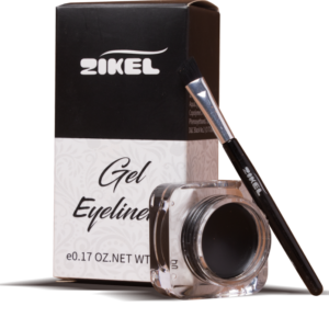 ZIKEL PURE BLACK GEL LINER WITH BRUSH