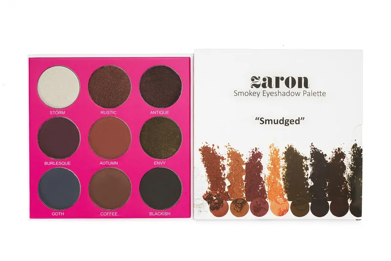 Zaron Smokey Eyeshadow Palette - Smudged