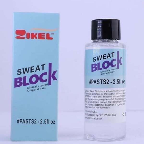 Zikel Sweat Block 2.5 fl. oz/ 74ml