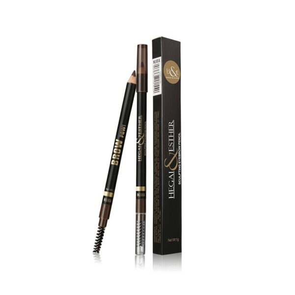 Hegai and Esther Sculpting Eyebrow Pencil Brow Pow 1g Ebony