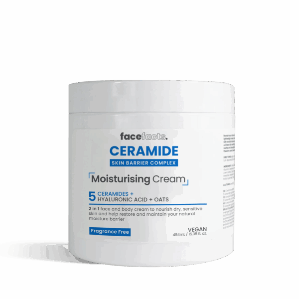 Face Facts Ceramide Moisturising Body Cream - 454ml