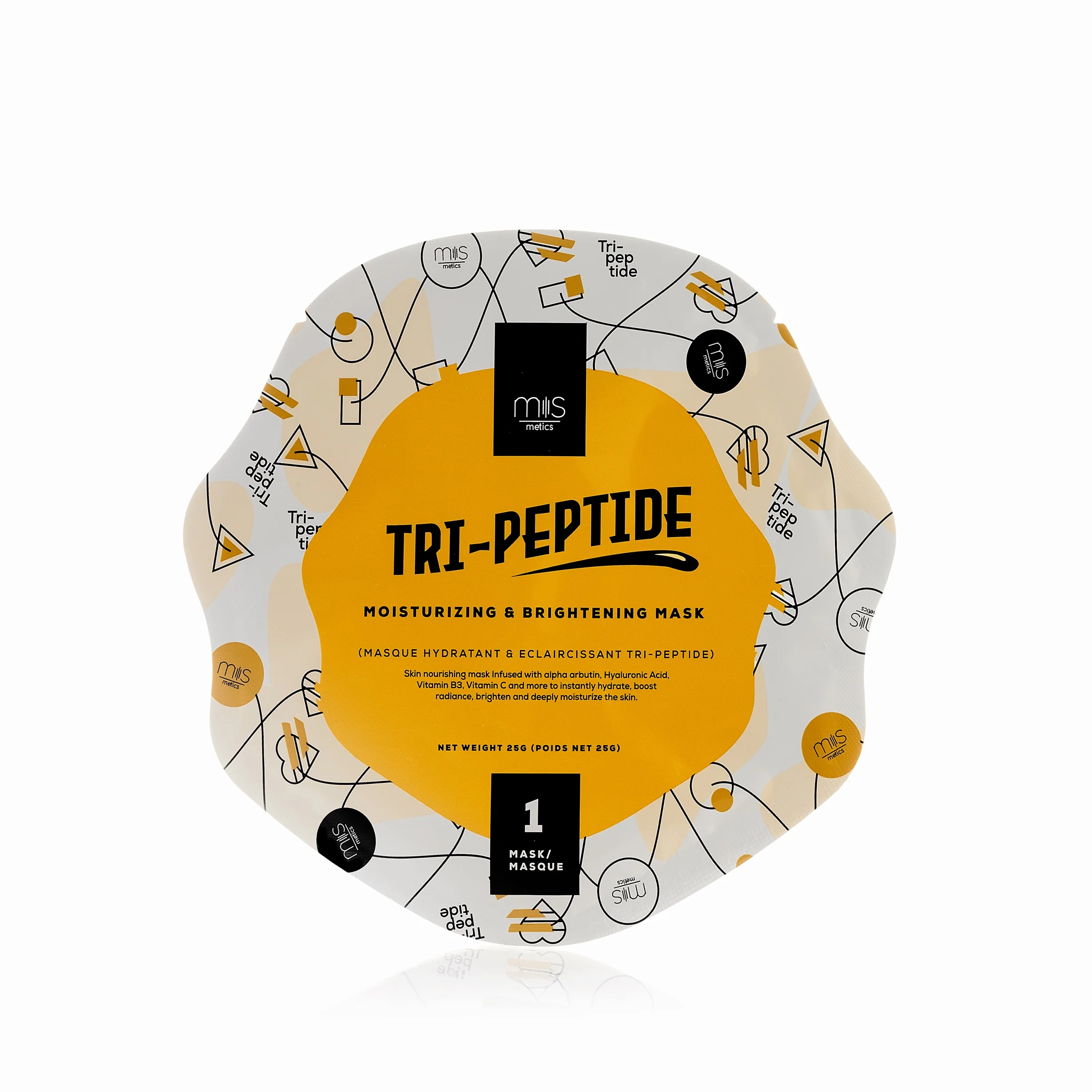 Msmetics TRI-PEPTIDE SHEET MASK