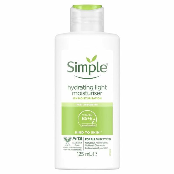 Simple Kind To Skin Hydrating Light Moisturizer - 125ml
