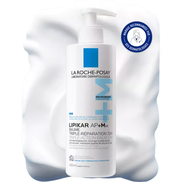 La Roche-Posay Lipikar Baume AP+ Max - 400ml (New Packaging)