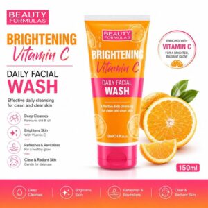 Beauty Formulas Brightening Vitamin C Daily Facial Wash - 150ml